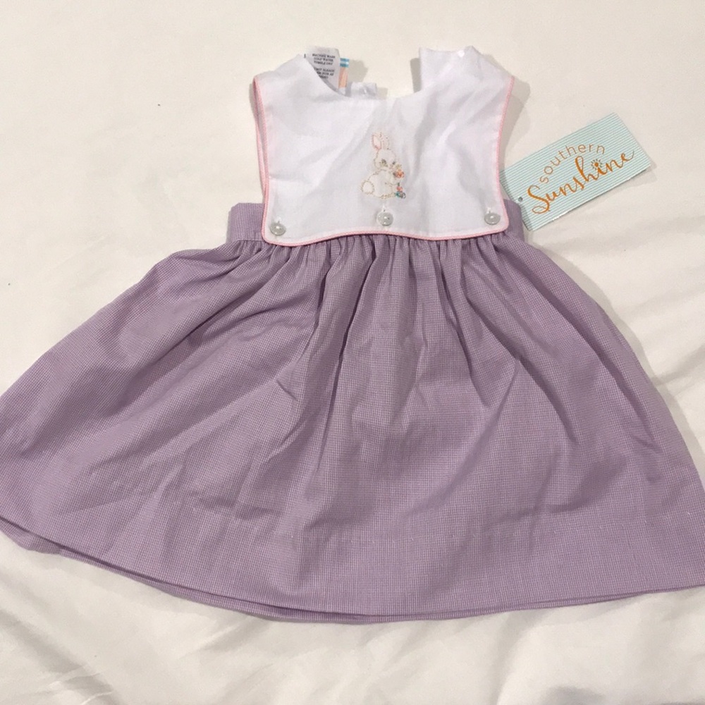 NWT baby bunny dress